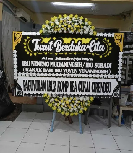 Papan Bunga Duka Kunciran Jaya